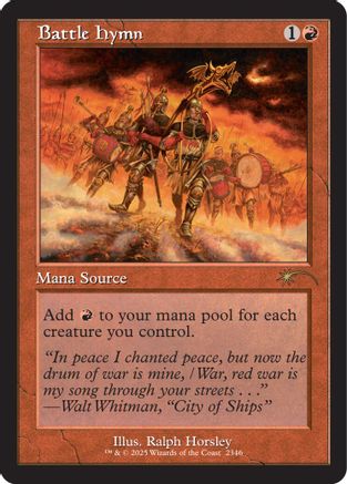 Battle Hymn (SLD-2346) [Secret Lair Drop Series]