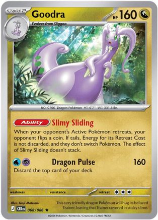 Goodra (068) [ME04 Chaos Rising] Holofoil - Rare