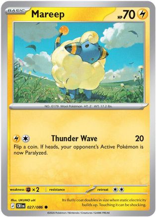 Mareep (027) [ME04 Chaos Rising] - Common