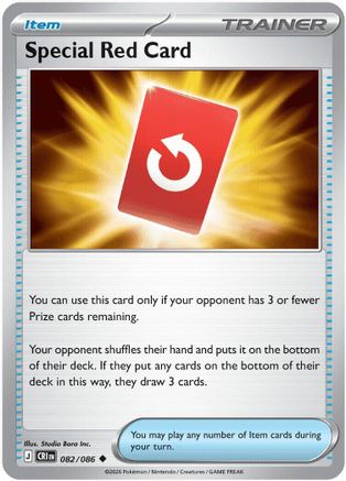 Special Red Card (082/086) [ME04 Chaos Rising] - Uncommon