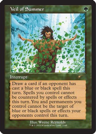 Veil of Summer (SLD-2348) [Secret Lair Drop Series]