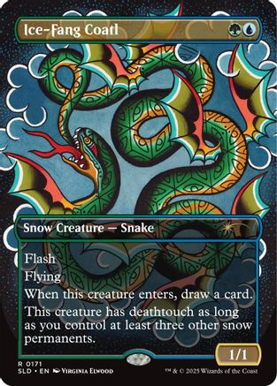 Ice-Fang Coatl (SLD-171) [Secret Lair Drop Series]