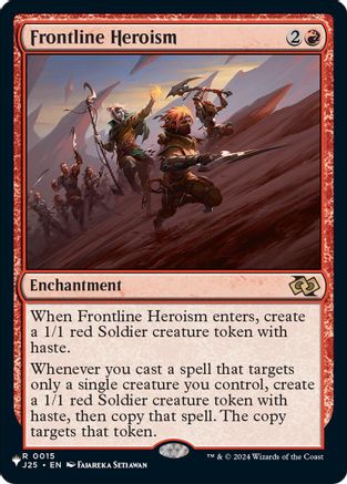 Frontline Heroism (LIST-015) [The List Reprints]
