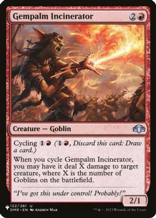 Gempalm Incinerator (DMR) (LIST-122) [The List Reprints]