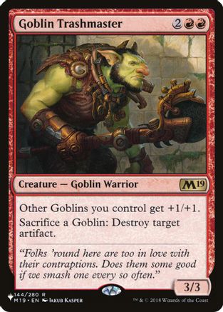Goblin Trashmaster (LIST-144) [The List Reprints]