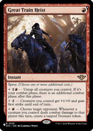 Great Train Heist (LIST-125) [The List Reprints]