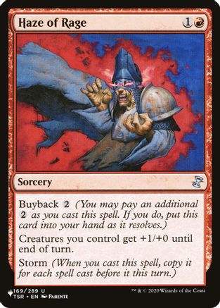 Haze of Rage (LIST-169) [The List Reprints]