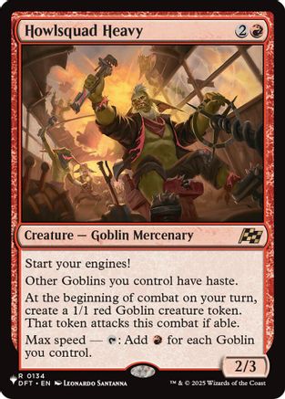 Howlsquad Heavy (LIST-134) [The List Reprints]