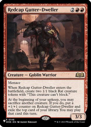 Redcap Gutter-Dweller (LIST-146) [The List Reprints]