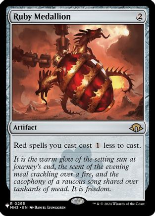 Ruby Medallion (LIST-295) [The List Reprints]