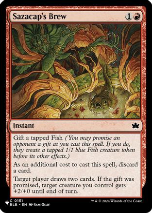 Sazacap's Brew (LIST-151) [The List Reprints]