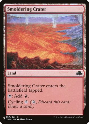 Smoldering Crater (LIST-257) [The List Reprints]
