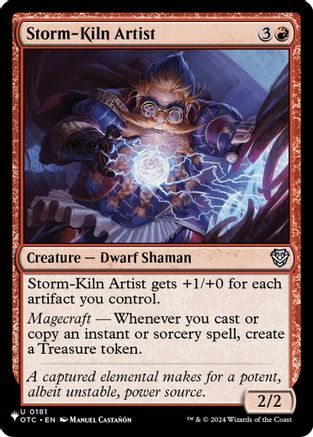Storm-Kiln Artist (OTC) (LIST-181) [The List Reprints]