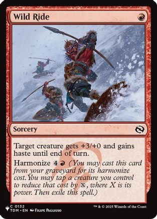 Wild Ride (LIST-132) [The List Reprints]