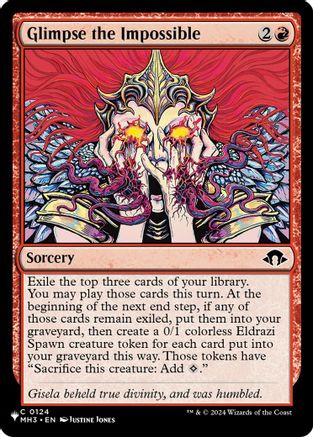 Glimpse the Impossible (LIST-124) [The List Reprints]