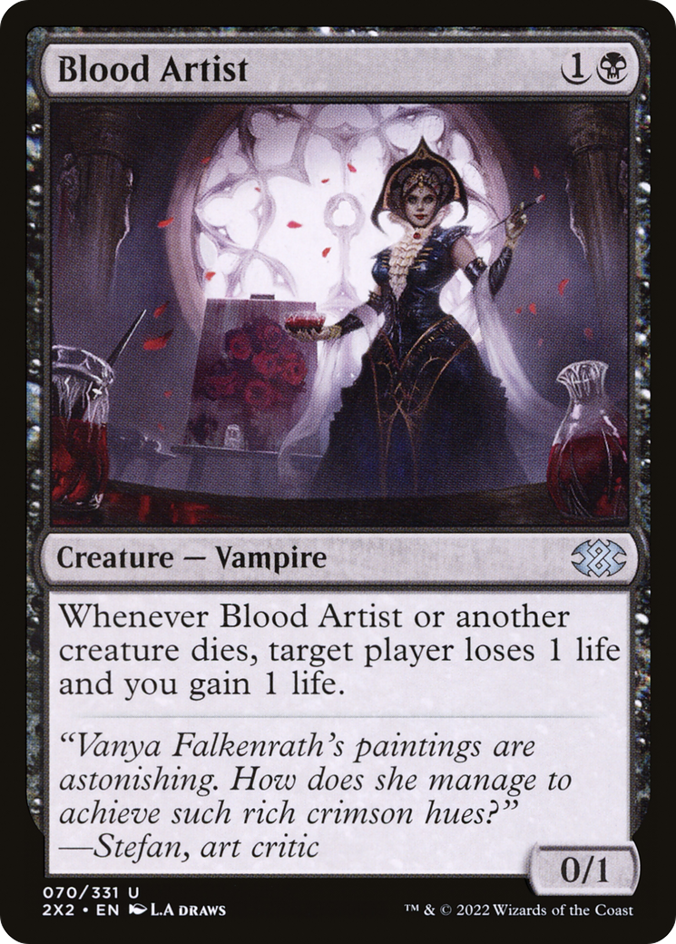 Blood Artist (2X2-070) [Double Masters 2022] Foil