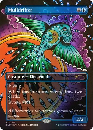 Mulldrifter (SLD-168) (Rainbow Foil) [Secret Lair Drop Series] Foil
