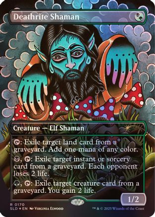 Deathrite Shaman (Rainbow Foil) (SLD-170) [Secret Lair Drop Series] Foil