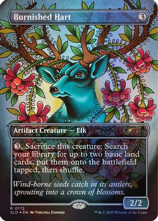 Burnished Hart (Rainbow Foil) (SLD-172) [Secret Lair Drop Series] Foil