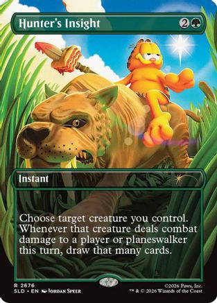 Hunter's Insight (SLD-2676) [Secret Lair Drop Series] Foil