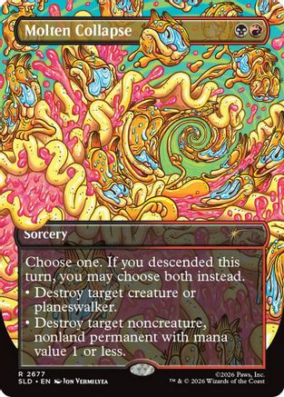 Molten Collapse (SLD-2677) [Secret Lair Drop Series] Foil