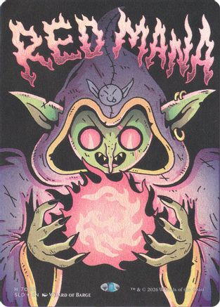 Red Mana (SLD-7082) [Secret Lair Drop Series] Foil