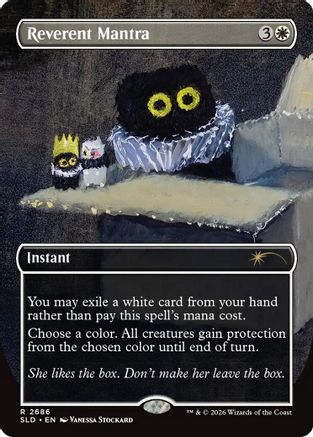 Reverent Mantra (SLD-2686) [Secret Lair Drop Series]