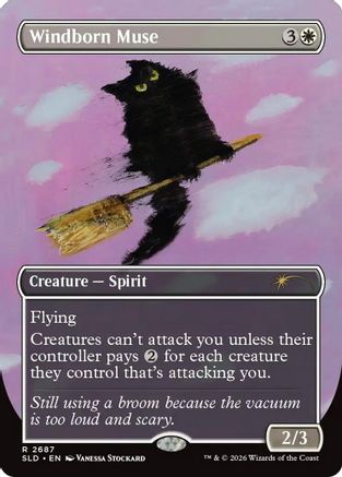 Windborn Muse (SLD-2687) [Secret Lair Drop Series] Foil