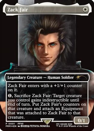 Zack Fair (MEDIA-001) [Media Promos] Foil