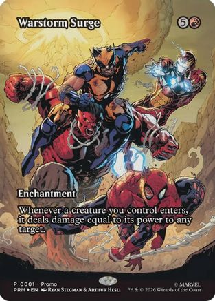 Warstorm Surge (MEDIA-001) [Media Promos] Foil