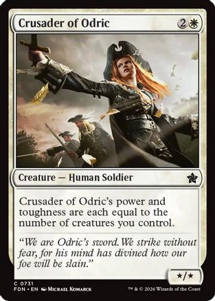 Crusader of Odric (FDN-731) [Foundations]