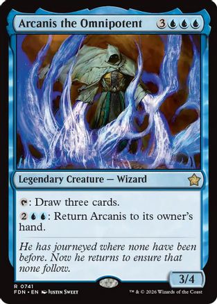 Arcanis the Omnipotent (FDN-741) [Foundations]