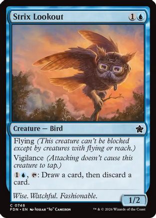 Strix Lookout (FDN-748) [Foundations]