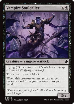 Vampire Soulcaller (FDN-758) [Foundations]