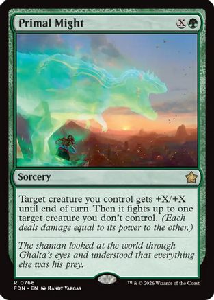 Primal Might (FDN-766) [Foundations]