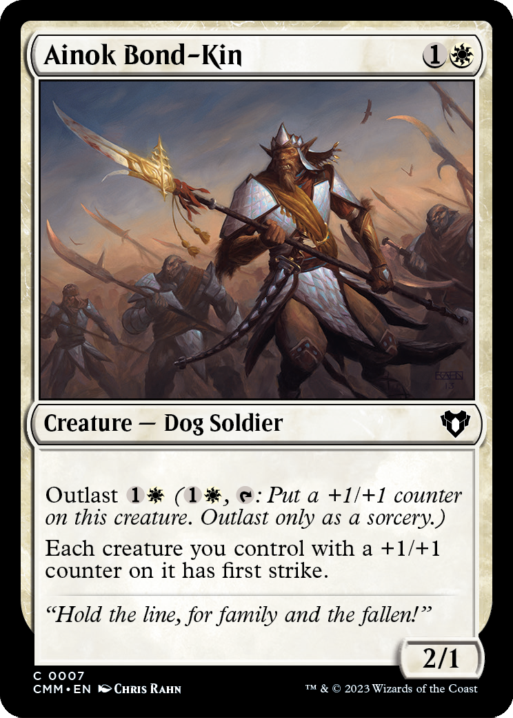 Ainok Bond-Kin (CMM-007) [Commander Masters]