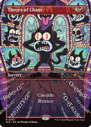 Throes of Chaos (SLD-2703) [Secret Lair Drop Series]