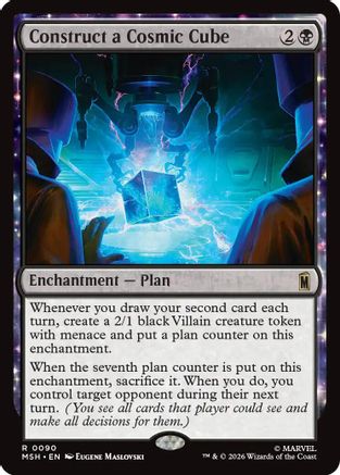 Construct a Cosmic Cube (MSH-090) [Marvel Super Heroes]