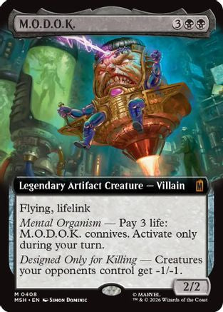 M.O.D.O.K. (Extended Art) (MSH-408) [Marvel Super Heroes] Foil
