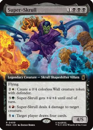 Super-Skrull (Extended Art) (MSH-409) [Marvel Super Heroes] Foil
