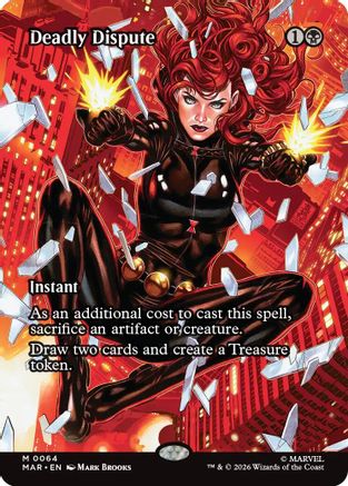 Deadly Dispute (Borderless) (MAR-064) [Marvel Universe Eternal-Legal] Foil
