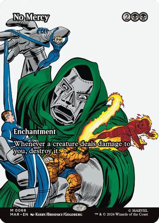 No Mercy (Borderless) (MAR-068) [Marvel Universe Eternal-Legal]