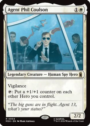 Agent Phil Coulson (MSH-004) [Marvel Super Heroes] Foil