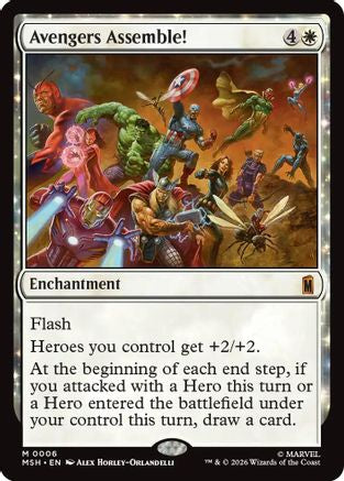 Avengers Assemble! (MSH-006) [Marvel Super Heroes]