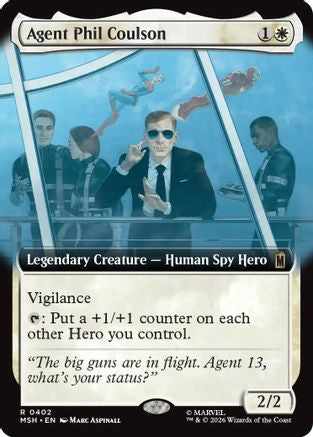 Agent Phil Coulson (Extended Art) (MSH-402) [Marvel Super Heroes] Foil