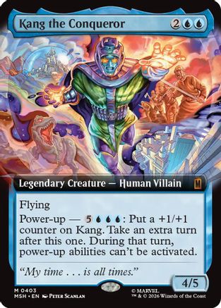 Kang the Conqueror (Extended Art) (MSH-403) [Marvel Super Heroes]
