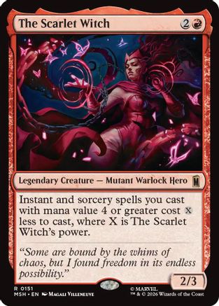The Scarlet Witch (MSH-151) [Marvel Super Heroes] Foil