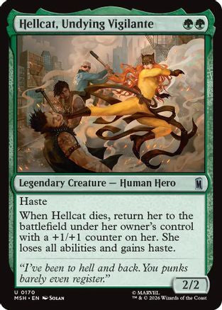 Hellcat, Undying Vigilante (MSH-170) [Marvel Super Heroes]