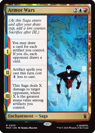 Armor Wars (MSH-203) [Marvel Super Heroes] Foil