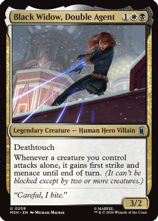 Black Widow, Double Agent (MSH-208) [Marvel Super Heroes]